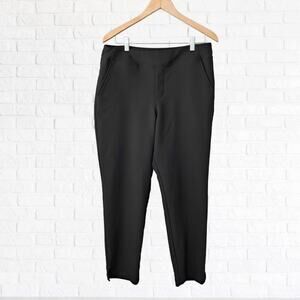 TOMMY BAHAMA Black Everyday Active Pant Women's Large Ankle High Waist Stretch
